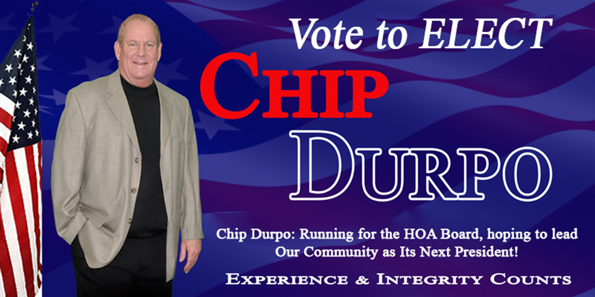 Elect Chip Durpo President River Vista RV Resort